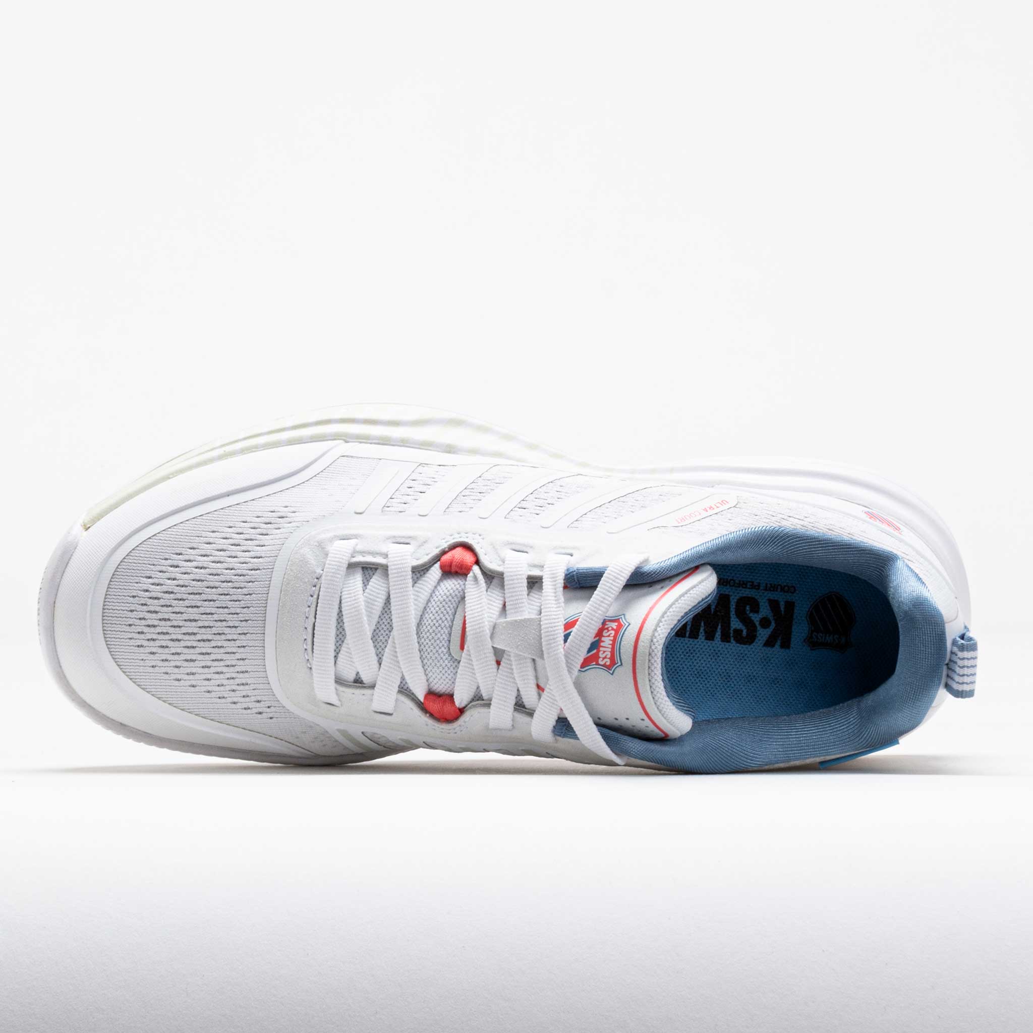 K-Swiss Ultra Court Women's White/Faded Denim/Dubarry – Holabird