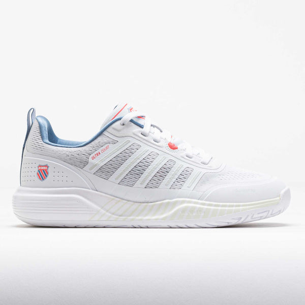 K-Swiss Ultra Court Women's White/Faded Denim/Dubarry – Holabird