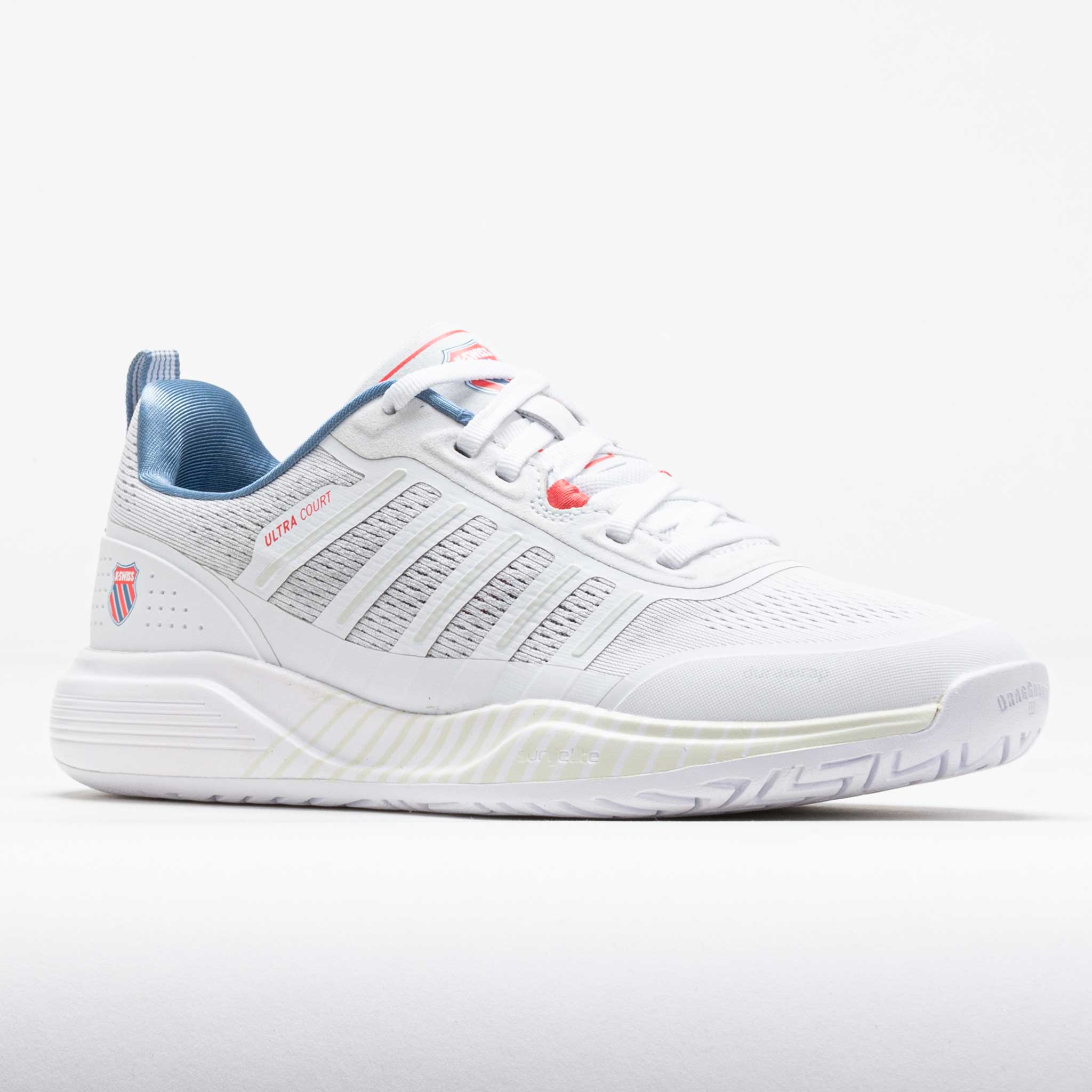 K-Swiss Ultra Court Women's White/Faded Denim/Dubarry – Holabird