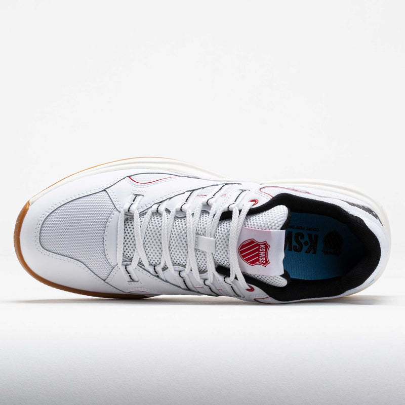 K-Swiss Tura Team Men's White/Black/Mars Red
