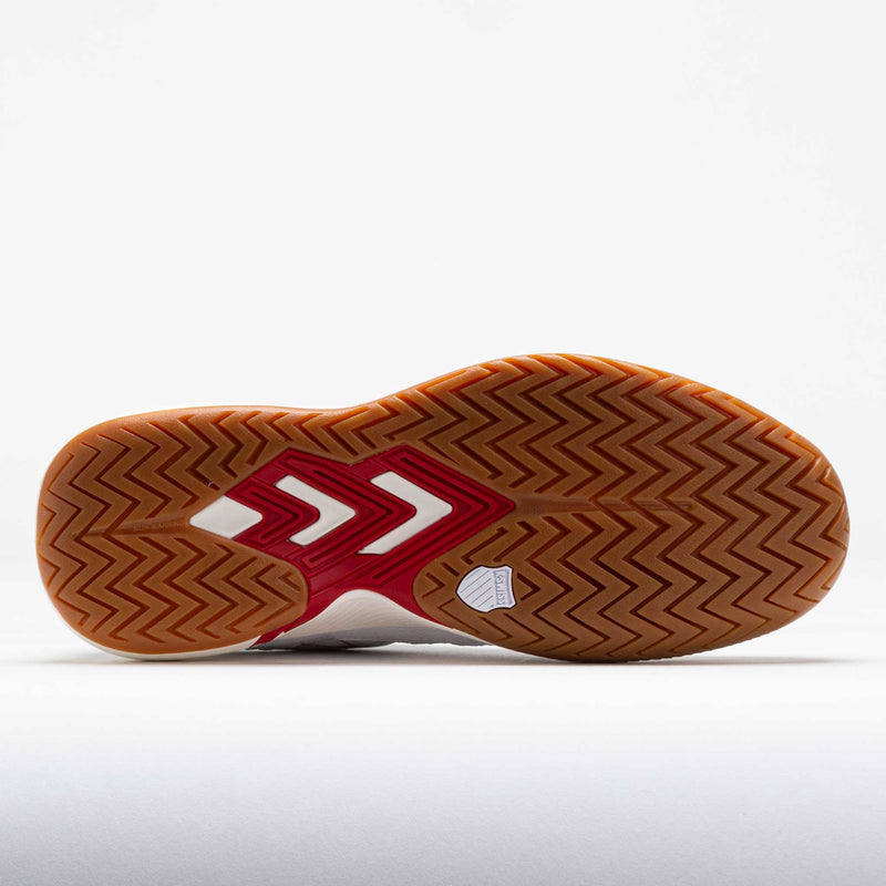 K-Swiss Tura Team Men's White/Black/Mars Red