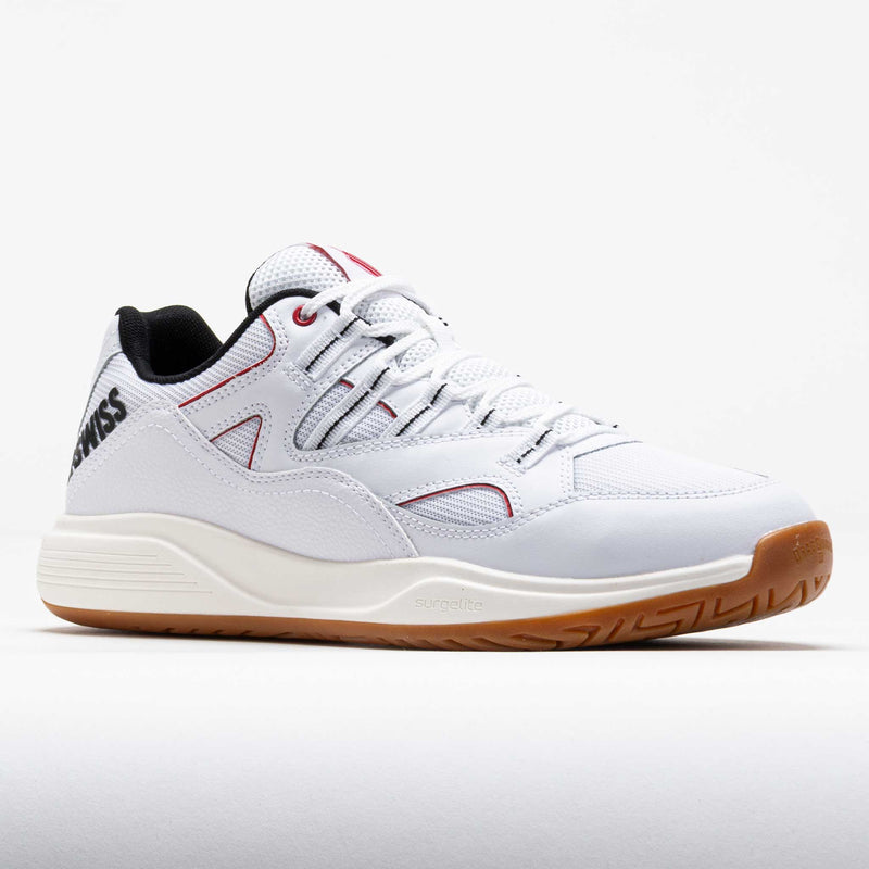 K-Swiss Tura Team Men's White/Black/Mars Red