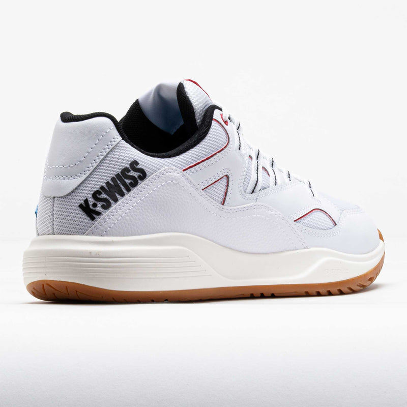 K-Swiss Tura Team Men's White/Black/Mars Red