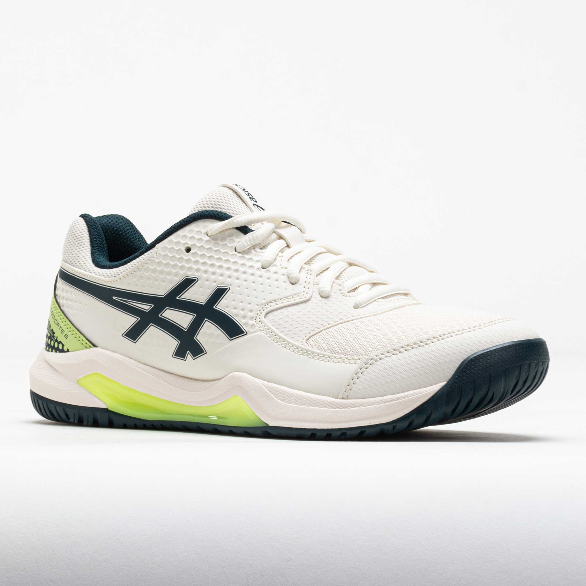 ASICS GEL-Dedicate 8 Men's Cream/Tranquil Teal – Holabird Sports