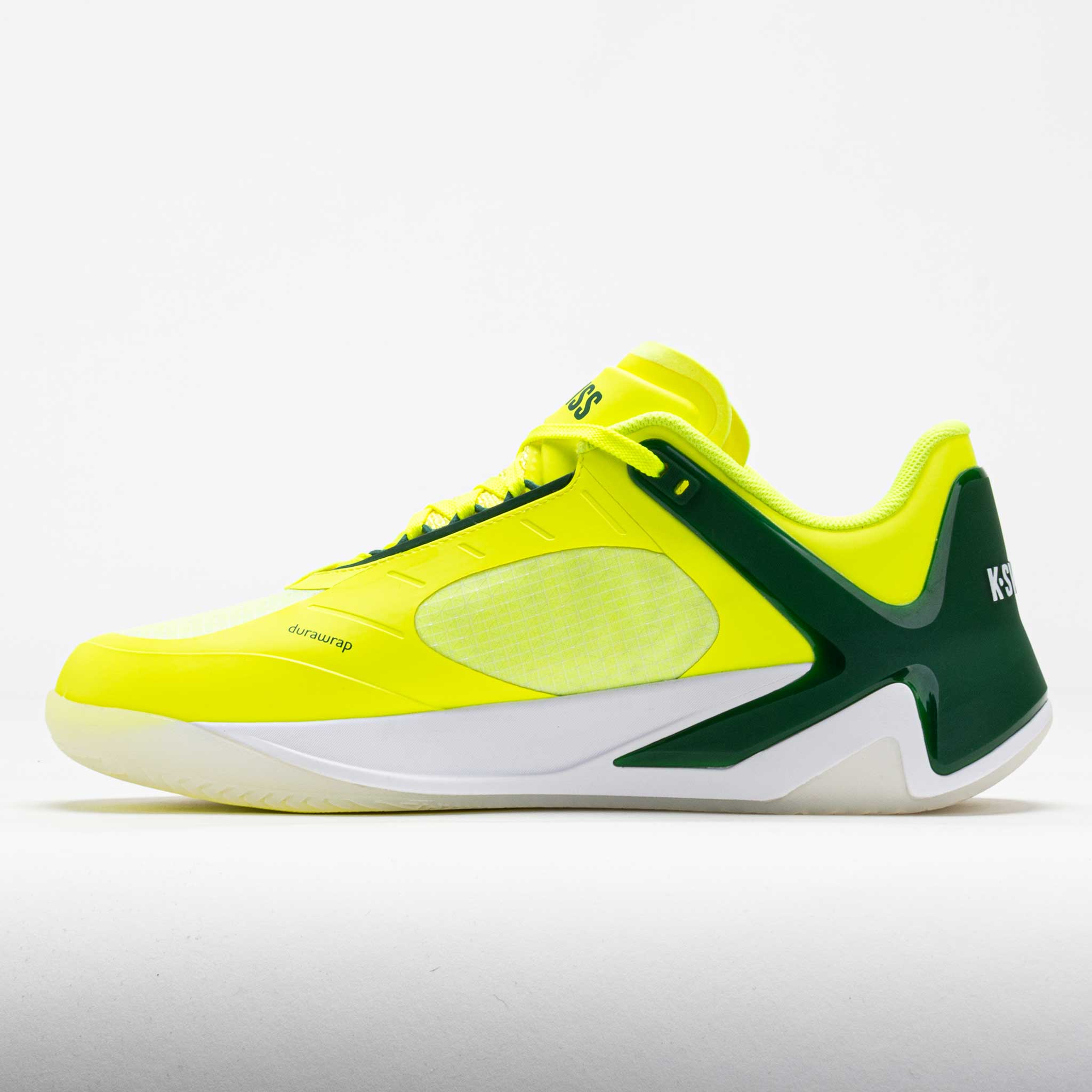 スポーツ・フィットネス K K-Swiss K-Frame Pickleball Shoe - Women's - White/Neon Mint/Hot