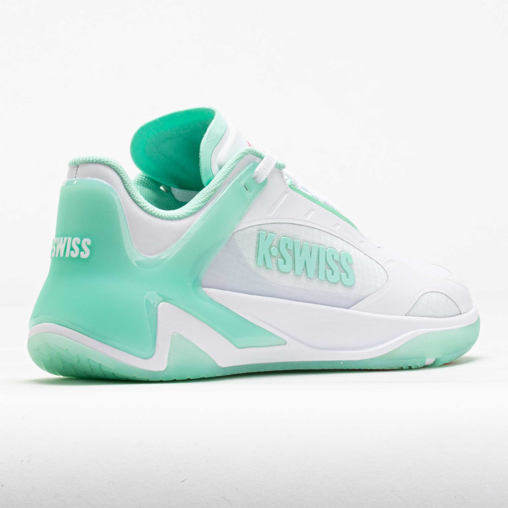 K-Swiss K-Frame Pickleball Women's White/Neon Mint/Hot Neon Pink