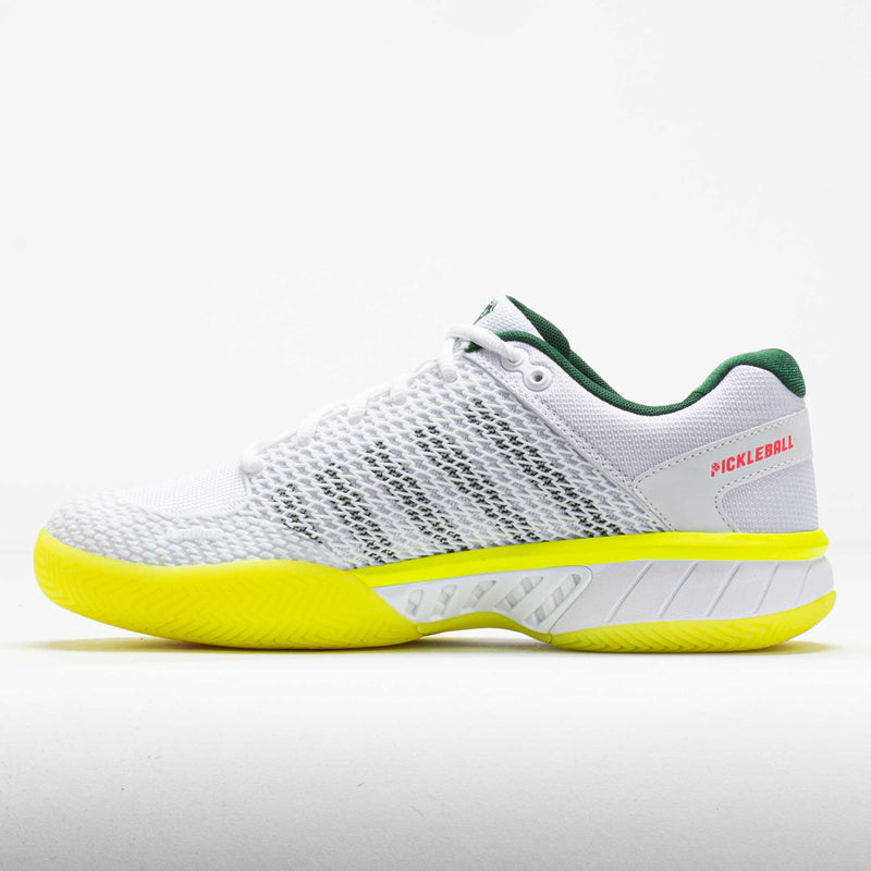 K-Swiss Express Light Pickleball Men's White/Neon Lime/Eden