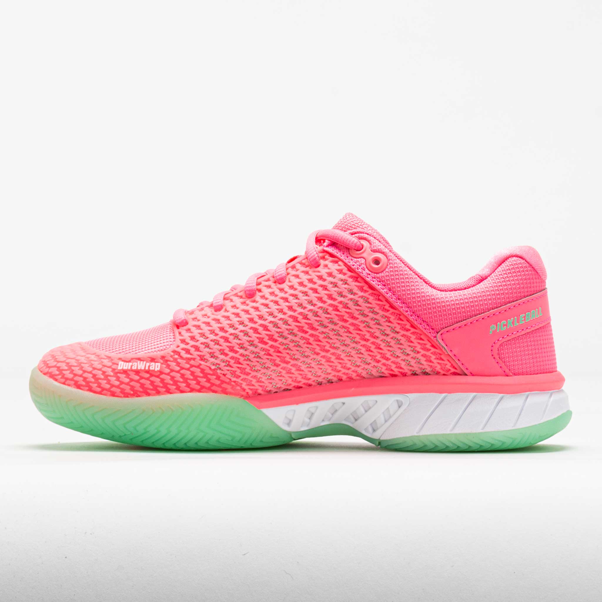 K-Swiss Express Light Pickleball Women's Pastel Pink/Neon Mint/White