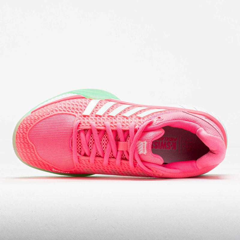 K-Swiss Express Light Pickleball Women's Pastel Pink/Neon Mint/White