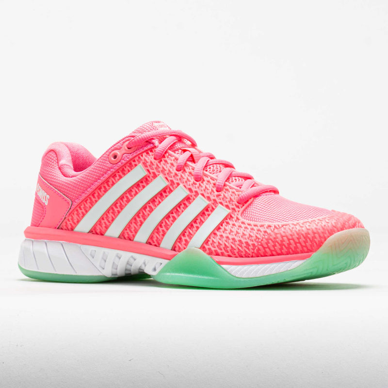 K-Swiss Express Light Pickleball Women's Pastel Pink/Neon Mint/White