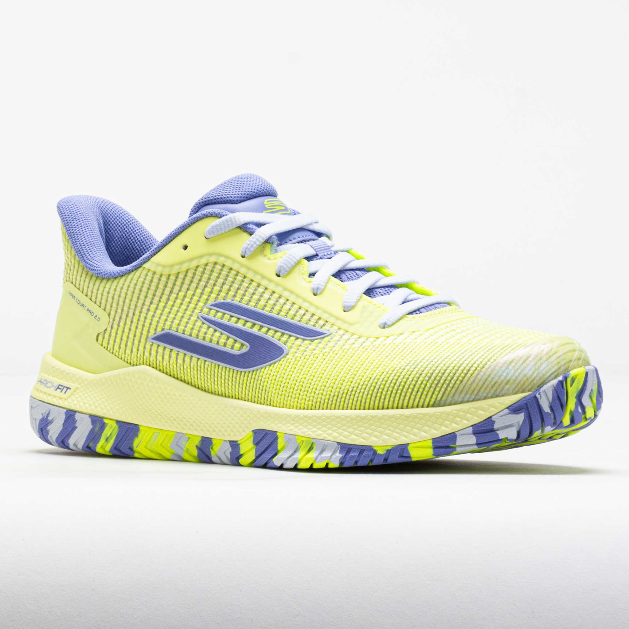 Skechers Viper Court Pro 2 Women's Lime/Lavender – Holabird Sports