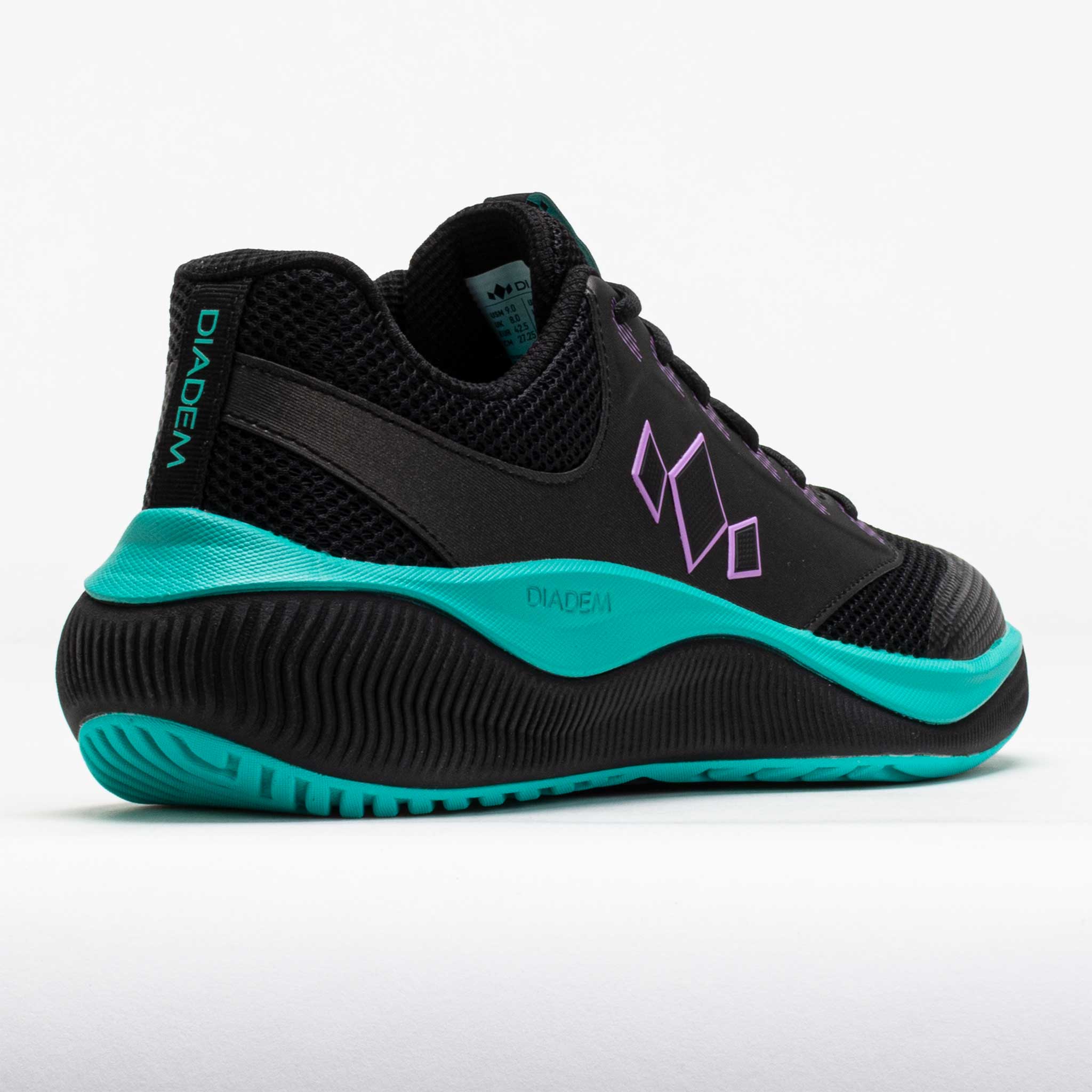 Diadem Court Flo Men's Black/Teal