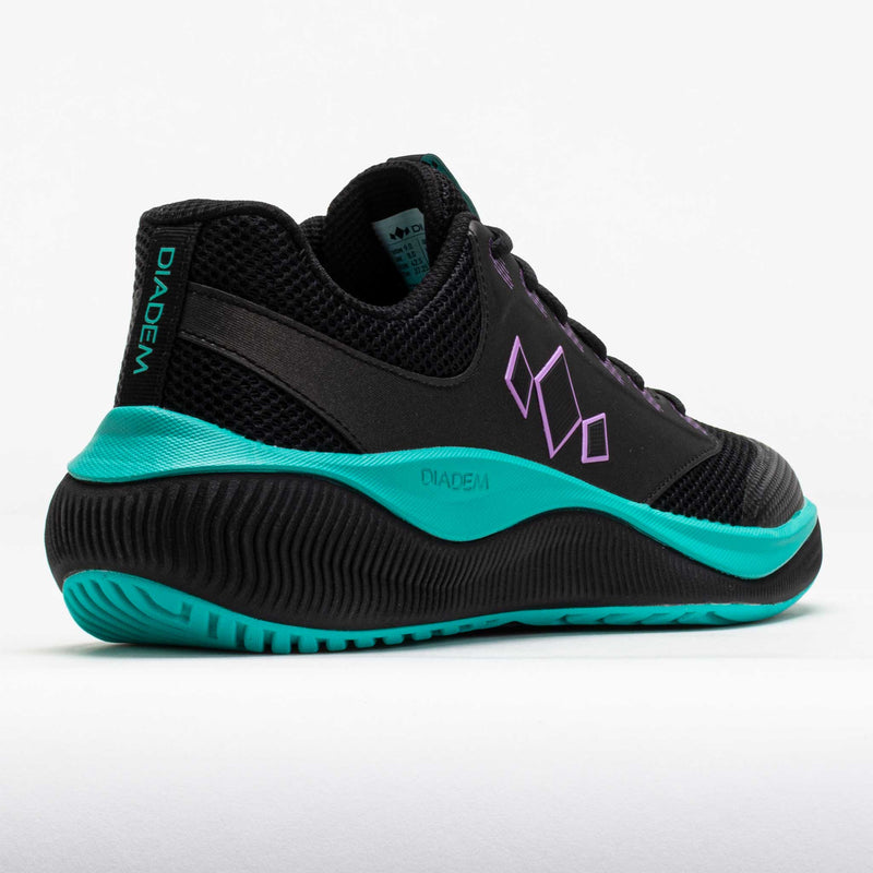 Diadem Court Flo Men's Black/Teal