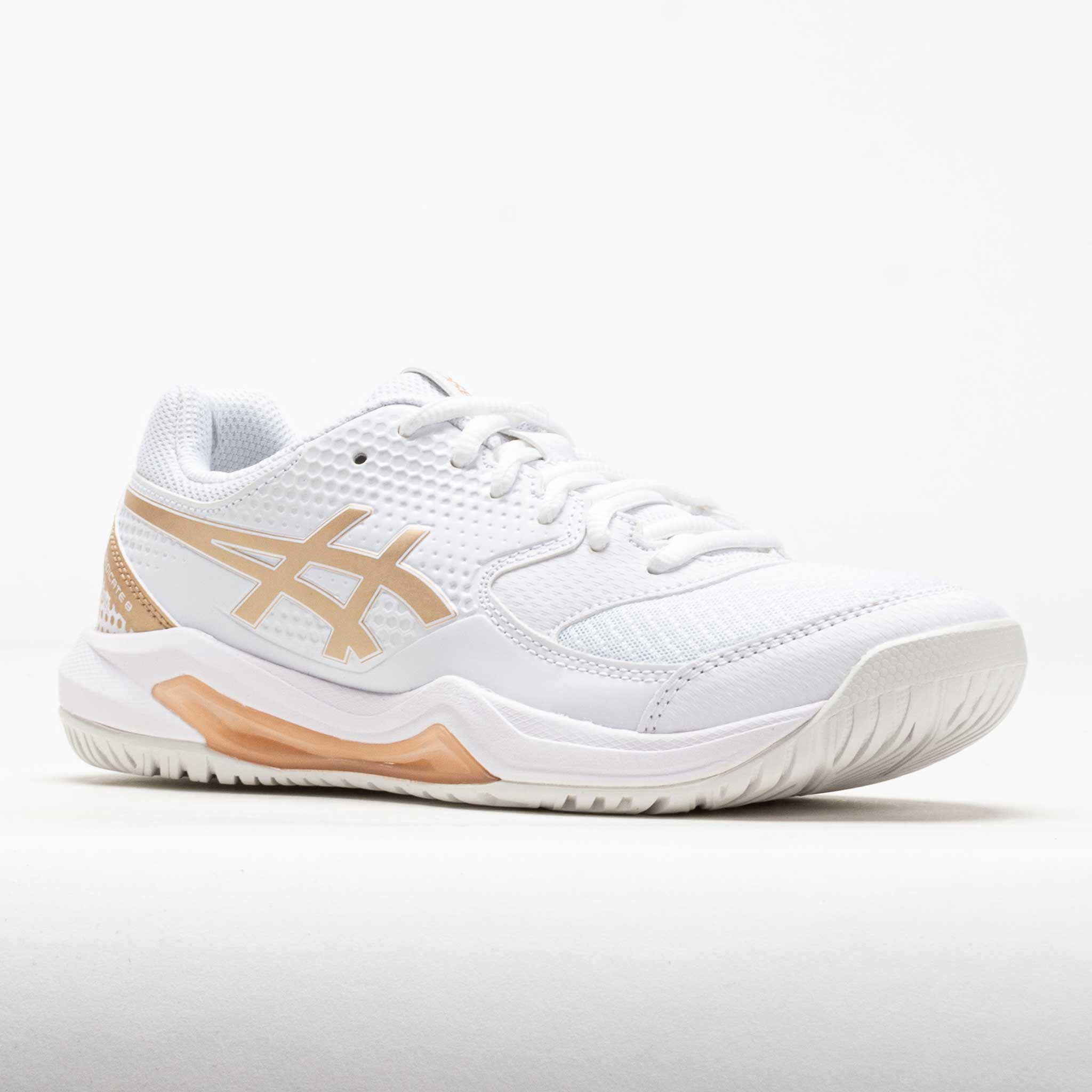ASICS GEL-Dedicate 8 Women's White/Champagne – Holabird Sports