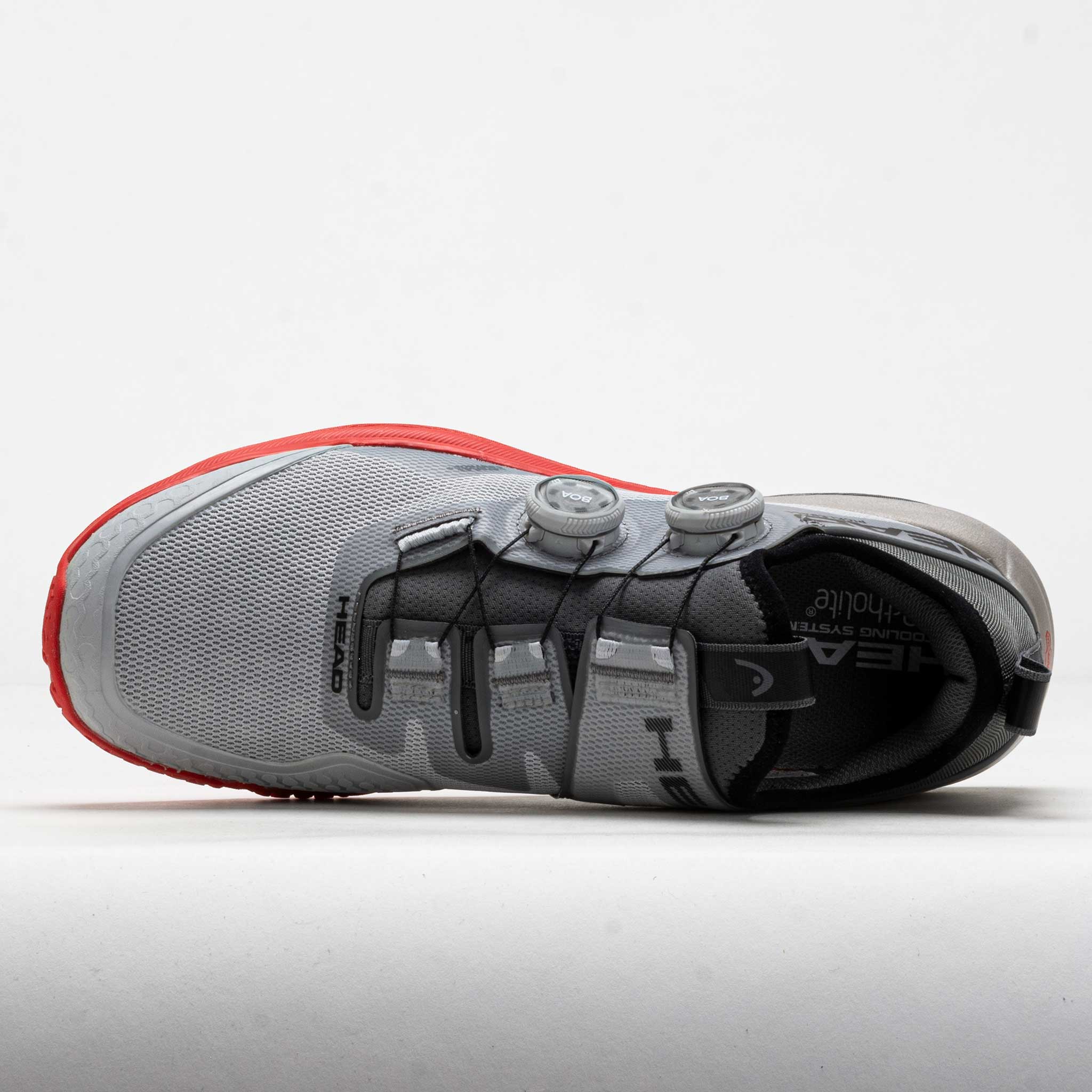 HEAD Motion Pro BOA Pickleball Men's Light Grey/Red