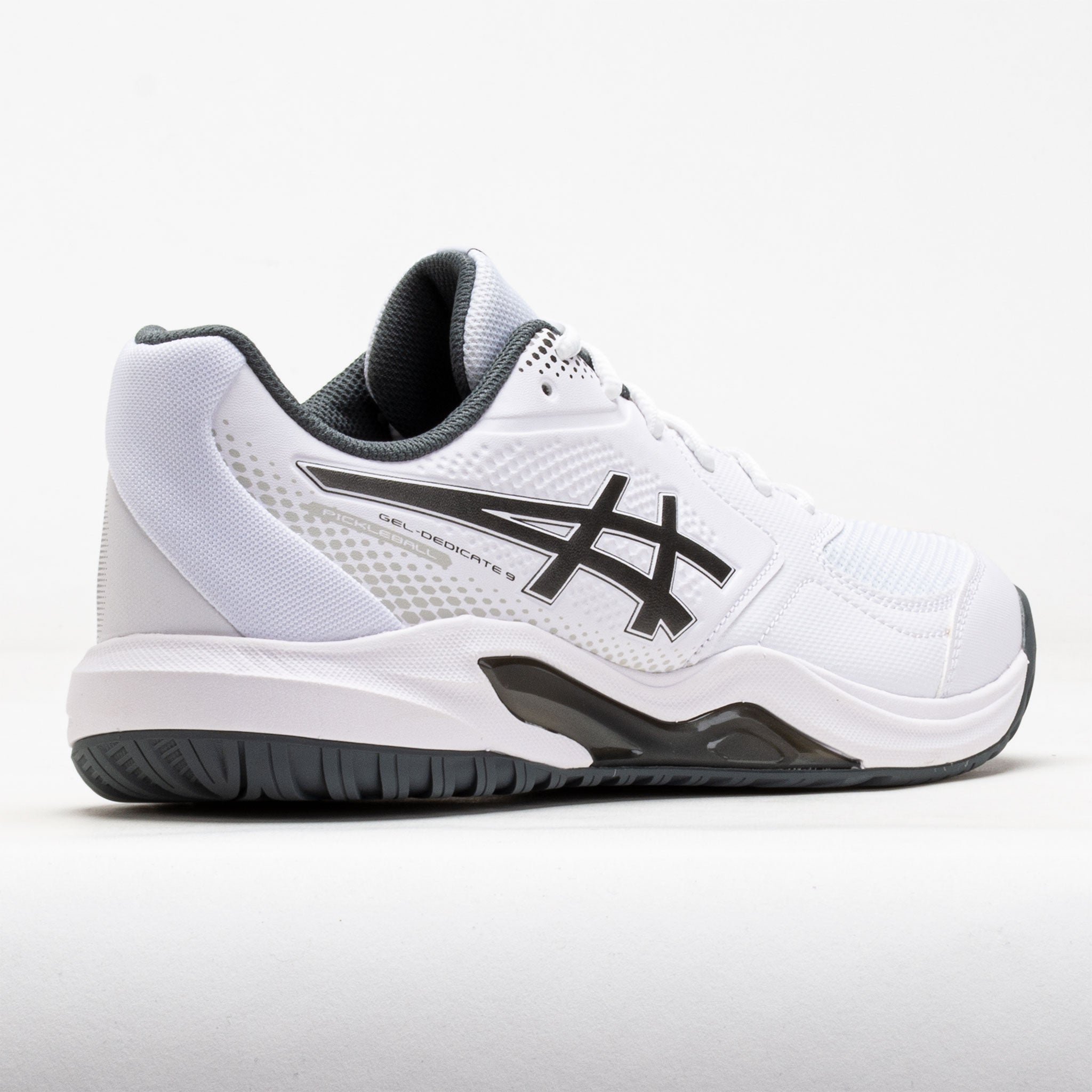 ASICS GEL-Dedicate 9 Men's White/Gunmetal – Holabird Sports