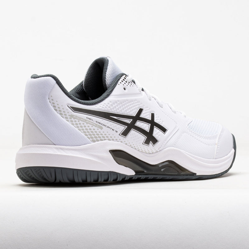 ASICS GEL-Dedicate 9 Men's White/Gunmetal – Holabird Sports