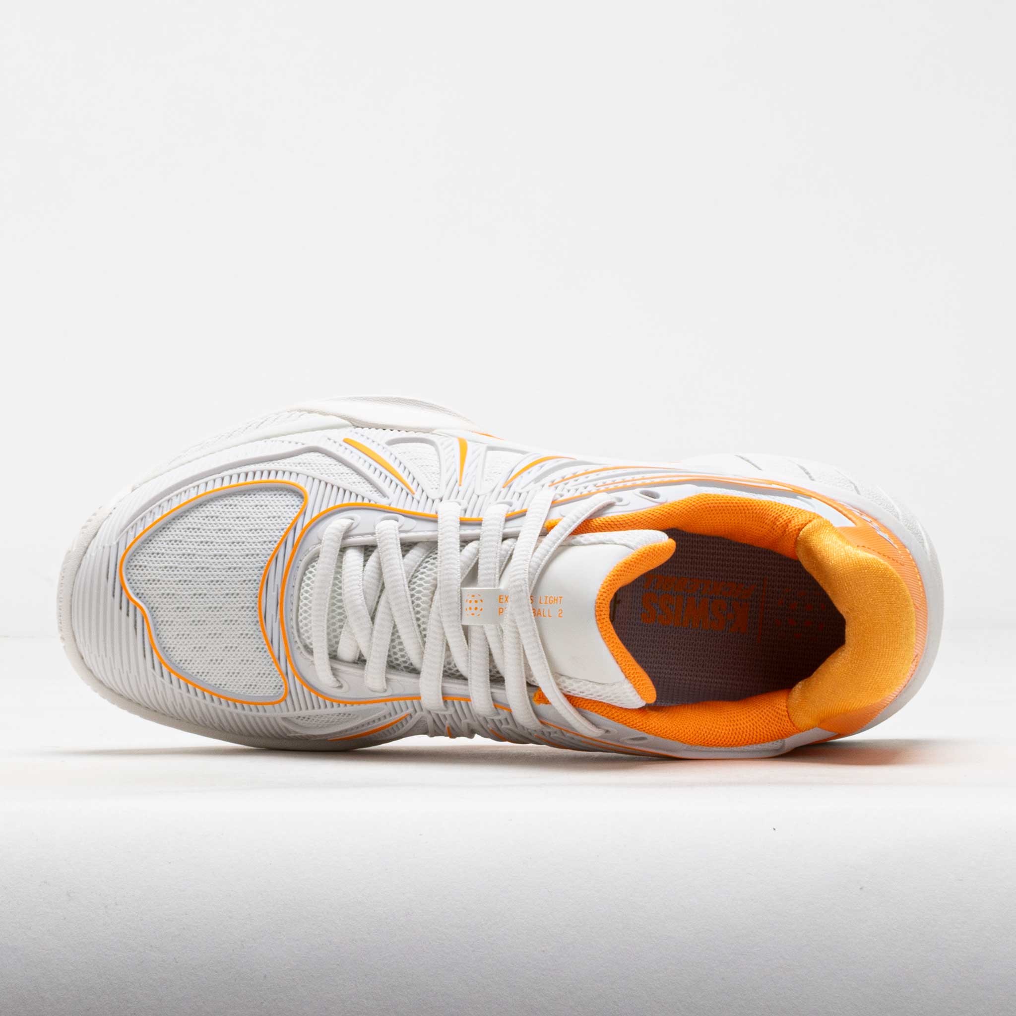 K-Swiss Express Light Pickleball 2 Women's Blanc/Blazing Orange
