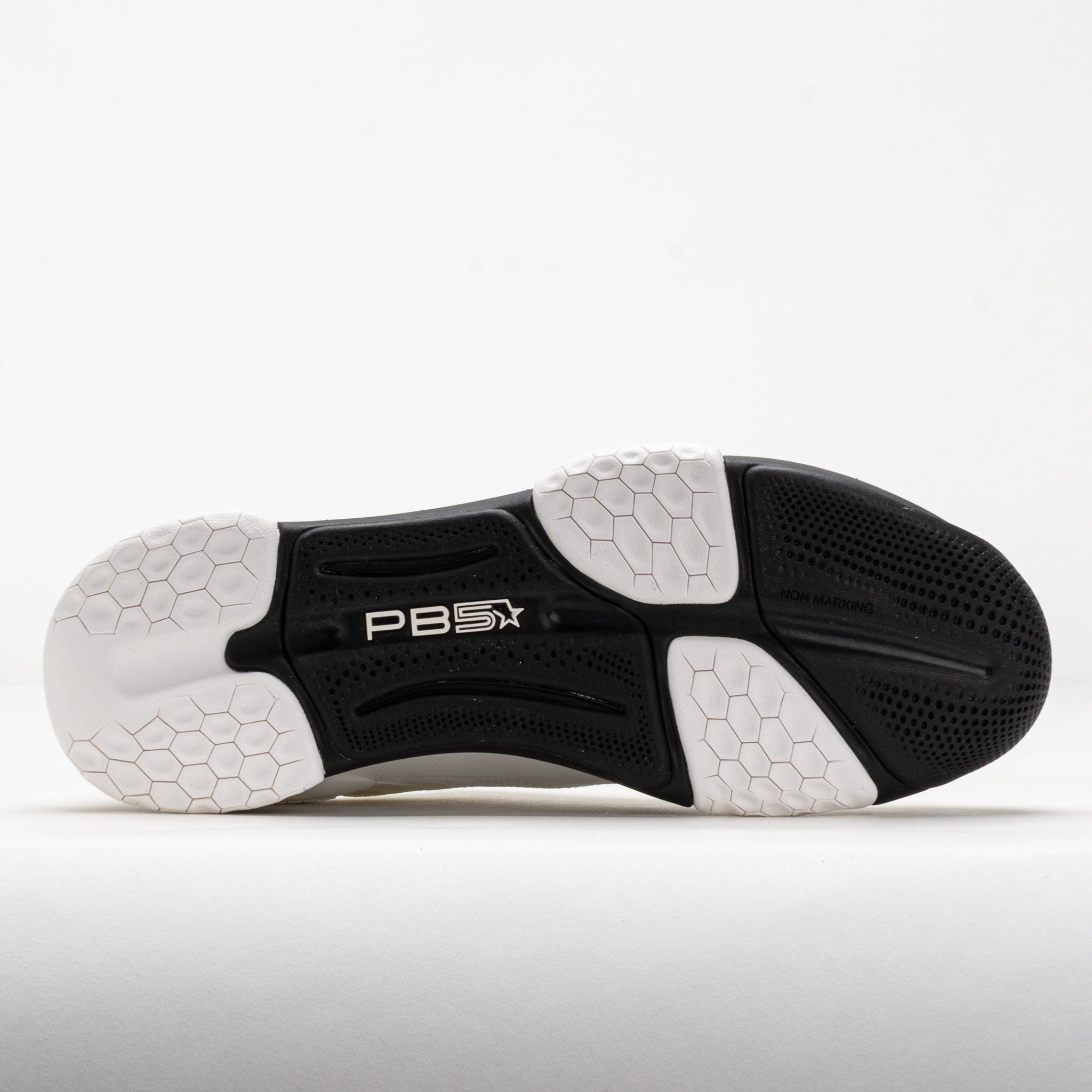 PB5Star Court2 Men's White/Black