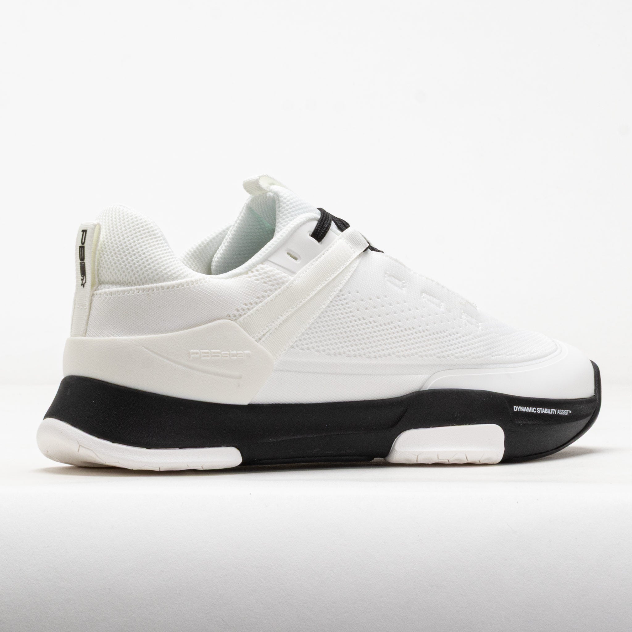 PB5Star Court2 Men's White/Black – Holabird Sports