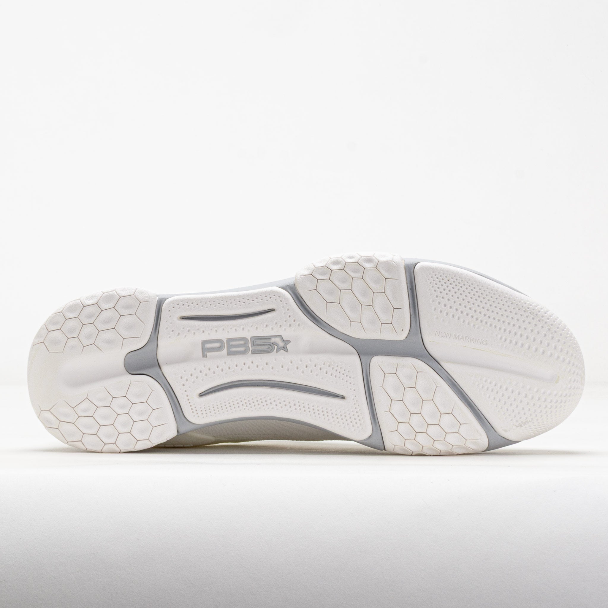 PB5Star Court2 Men's White/Grey