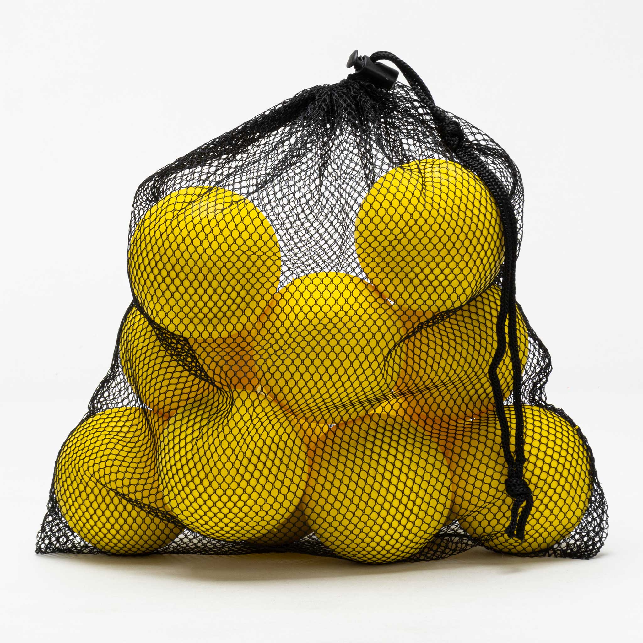 Tourna Foam Quiet Pickleball Practice Ball 12 Pack Mesh Bag