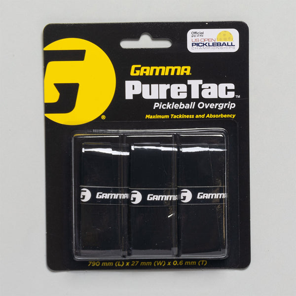 Gamma Pickleball PureTac Overgrip 3 Pack