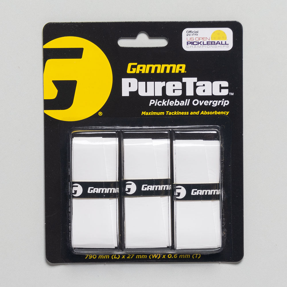Gamma Pickleball PureTac Overgrip 3 Pack Sports shoes outdoor sneaker