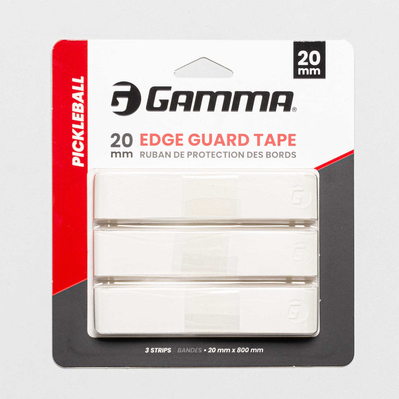 Gamma Pickleball Paddle Edge Guard Tape 20mm 3 Pack