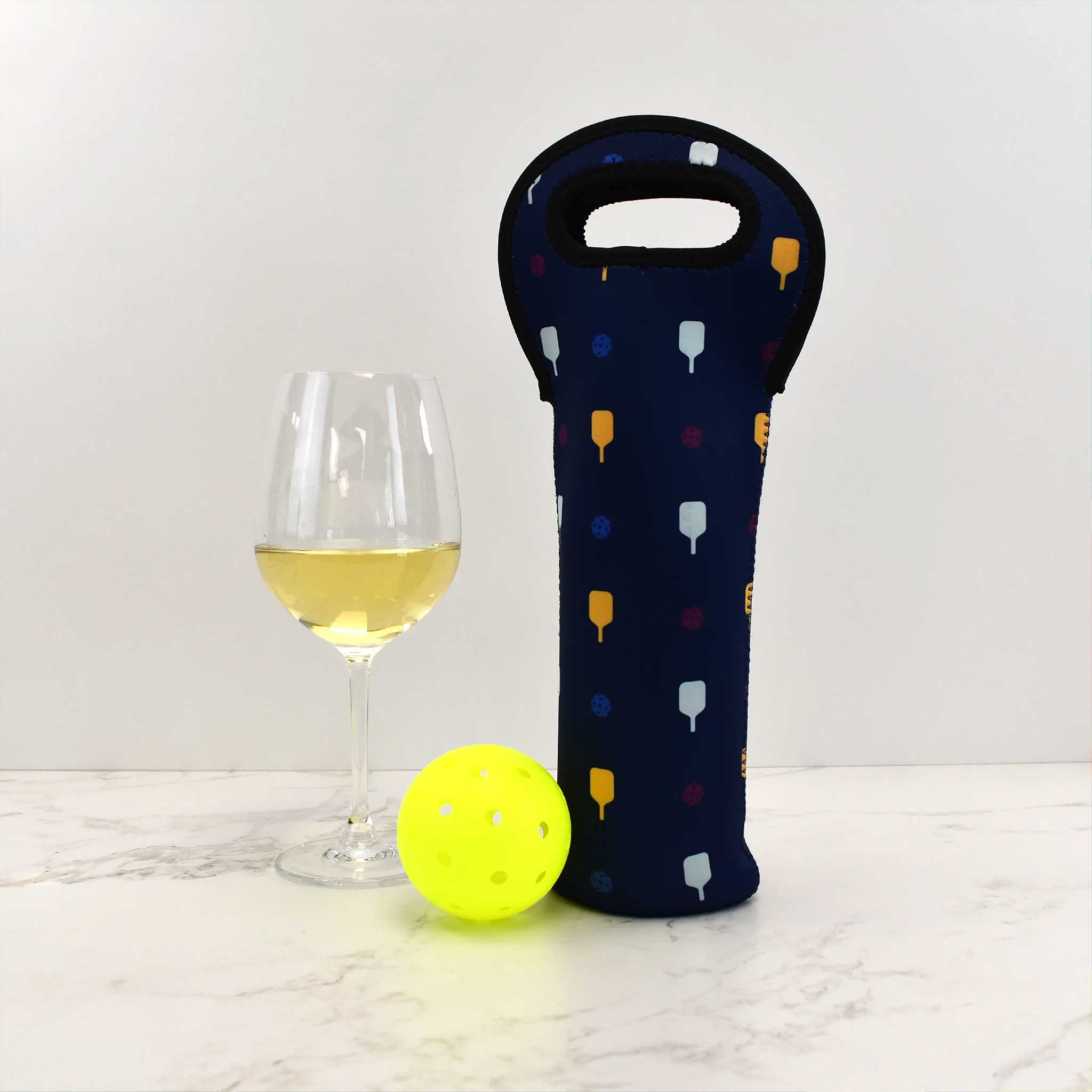 Racquet Inc Pickleball Wine Bottle Tote