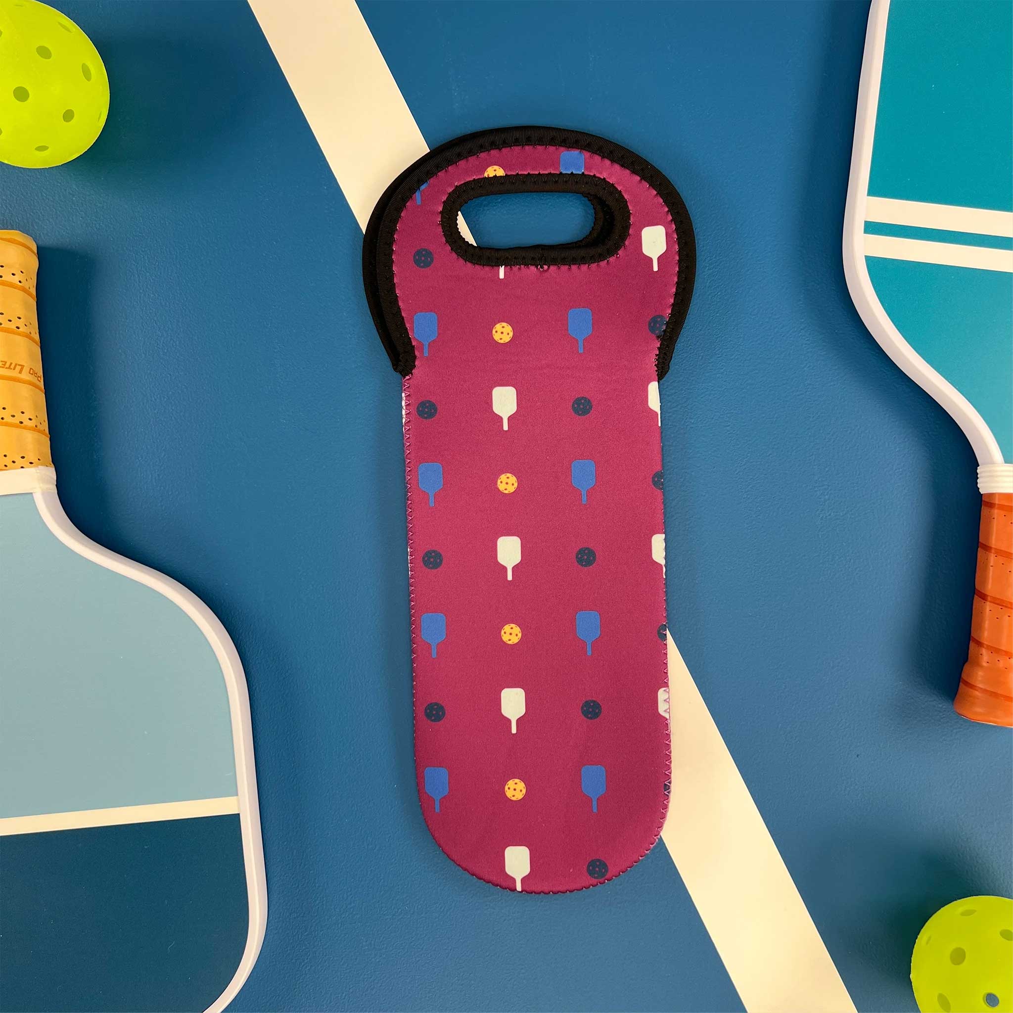 Racquet Inc Pickleball Wine Bottle Tote