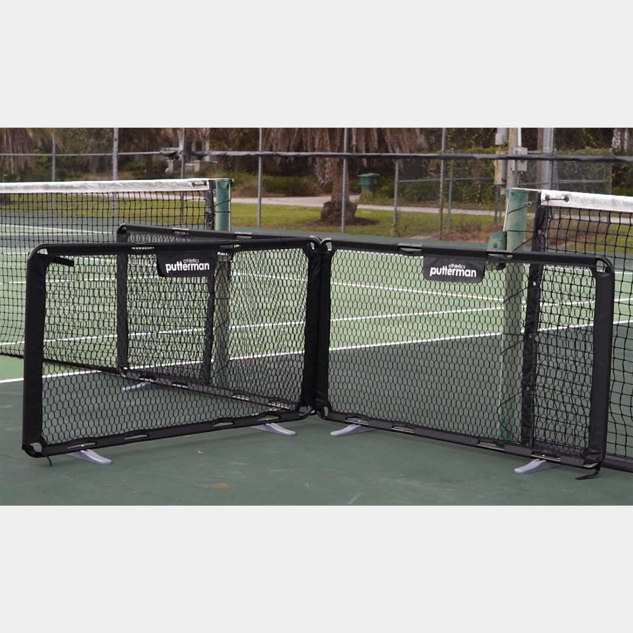 Putterman Portable Pickleball Divider Panels 2 Pack