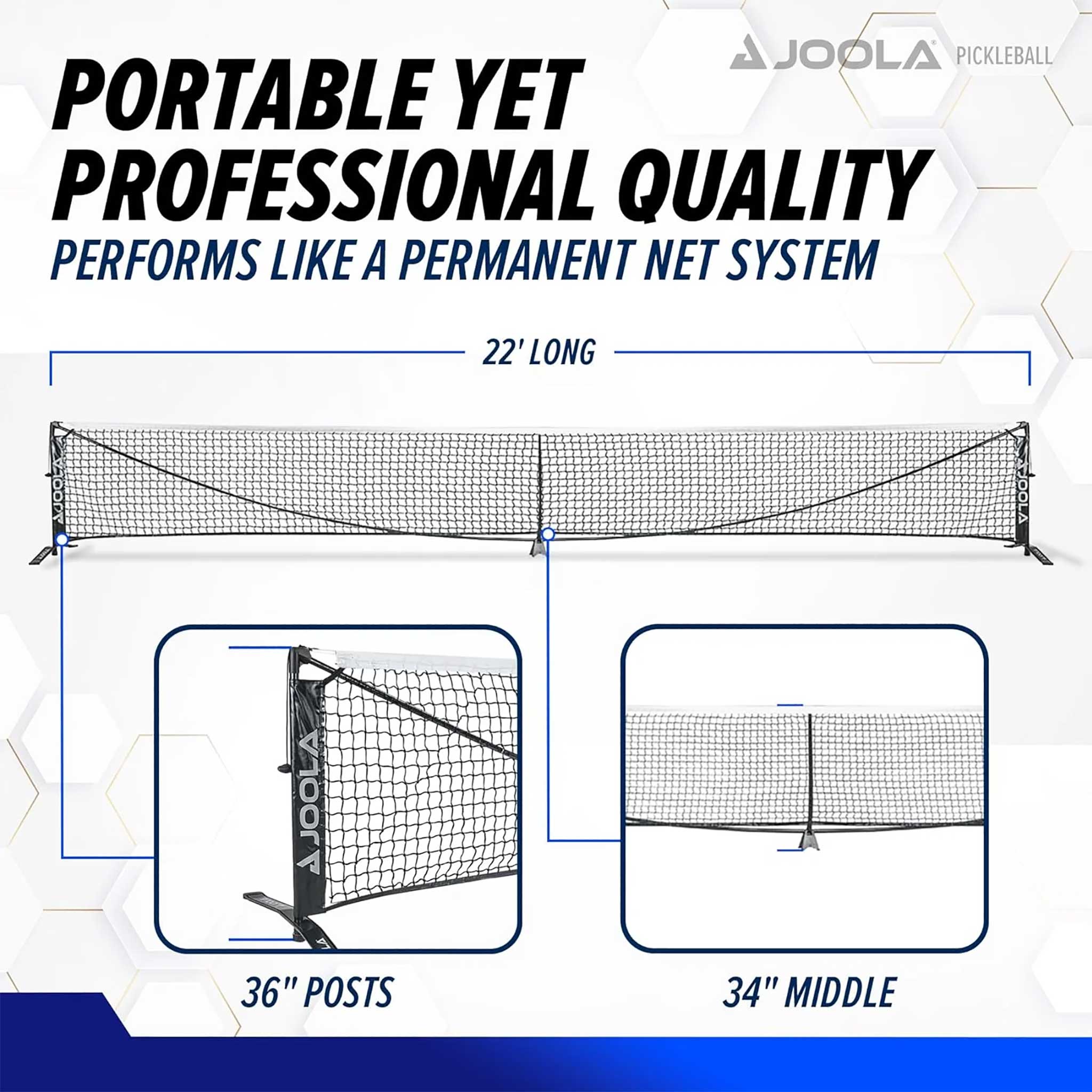 JOOLA Compact Pickleball Practice Net