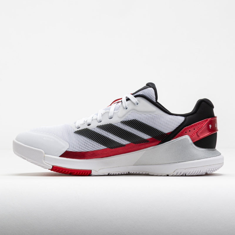 adidas CrazyQuick LS Men's White/Core Black/Lucid Red