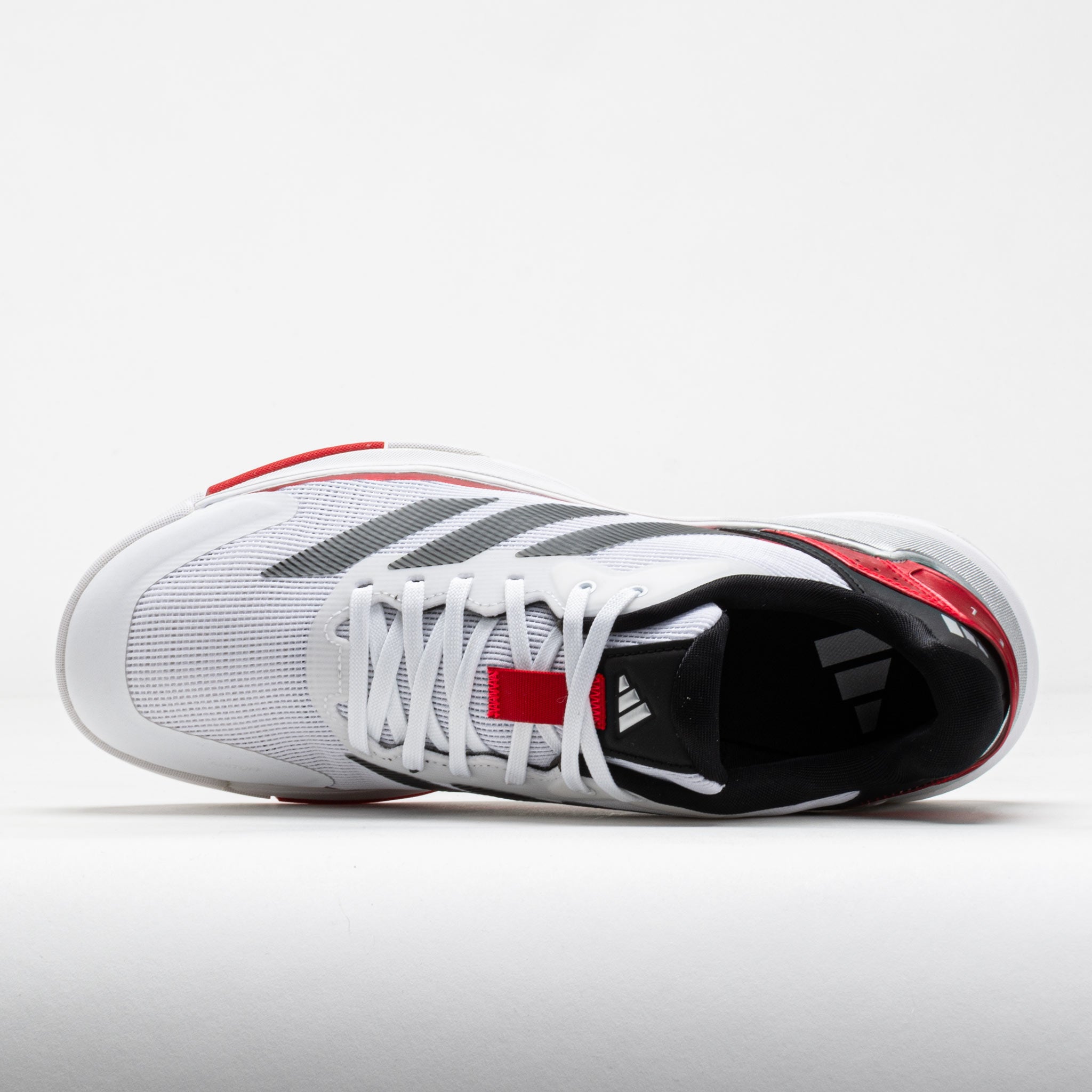 adidas CrazyQuick LS Men's White/Core Black/Lucid Red