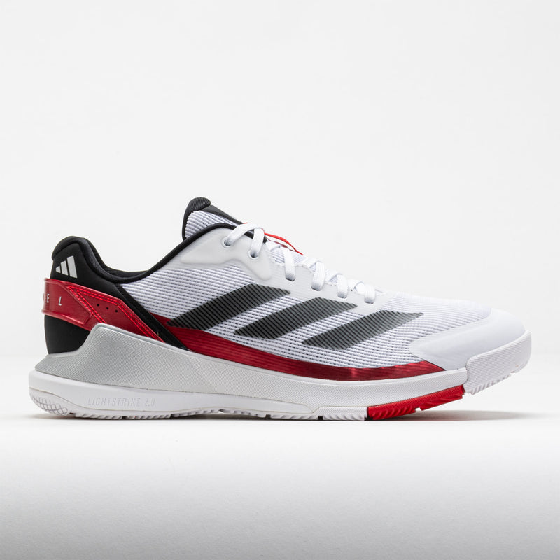 adidas CrazyQuick LS Men's White/Core Black/Lucid Red