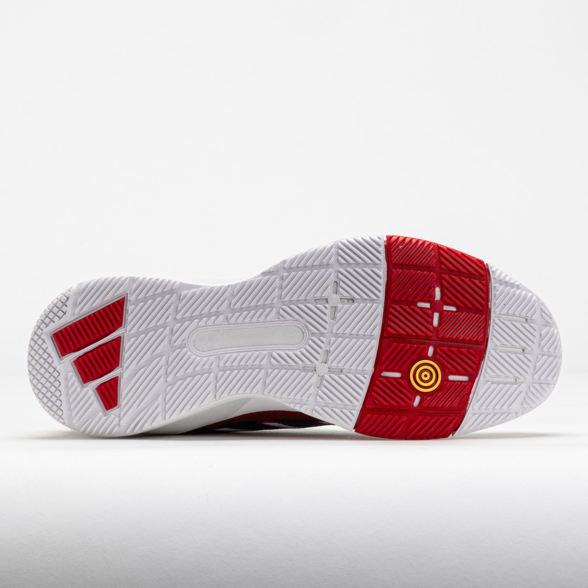 adidas CrazyQuick LS Men's White/Core Black/Lucid Red