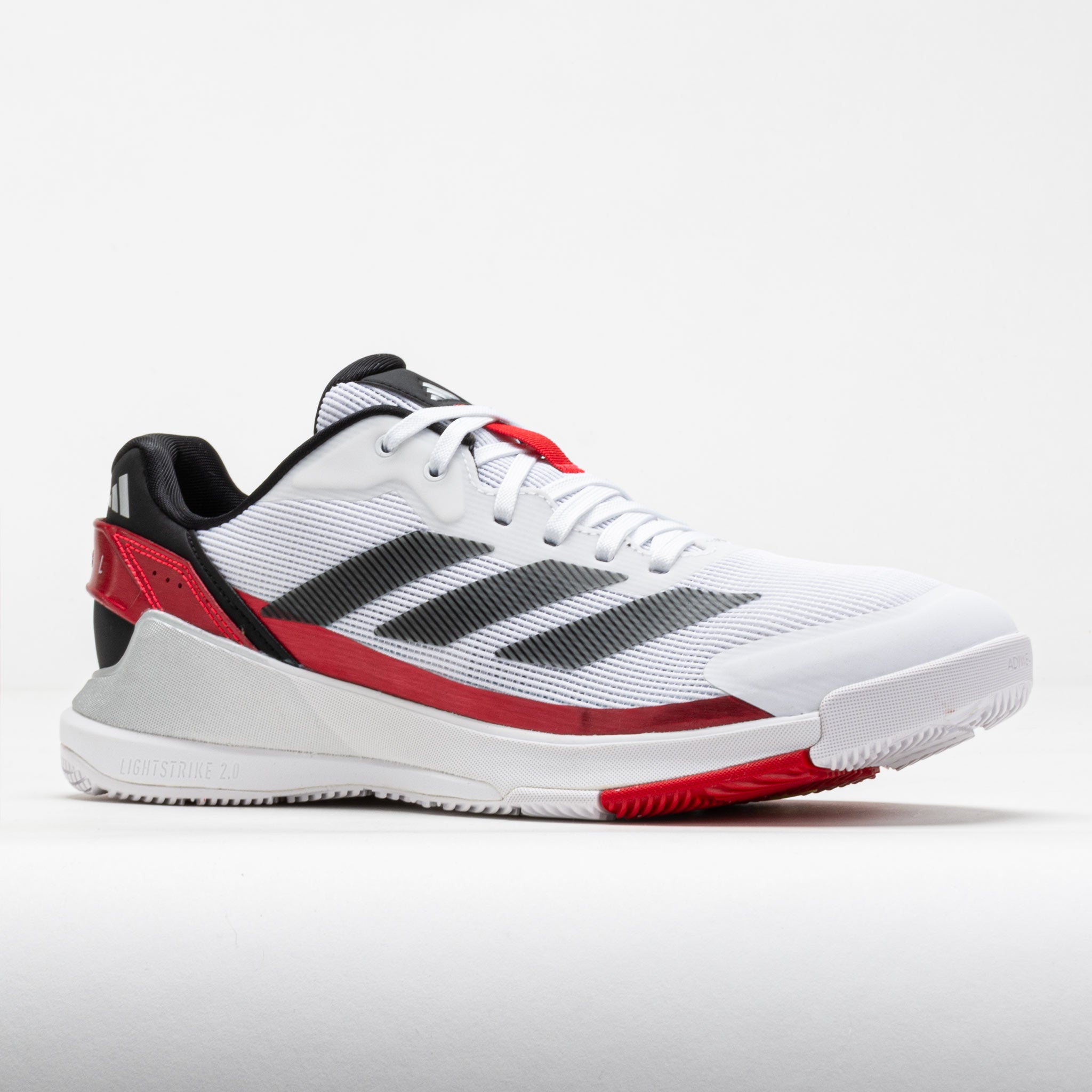 adidas CrazyQuick LS Men's White/Core Black/Lucid Red