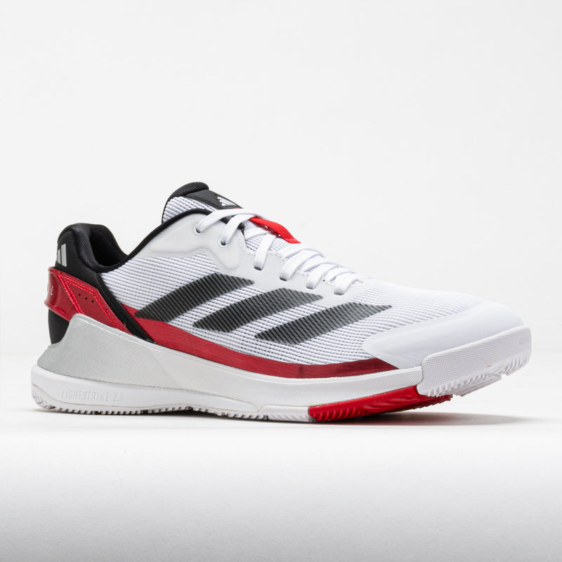 adidas CrazyQuick LS Men's White/Core Black/Lucid Red