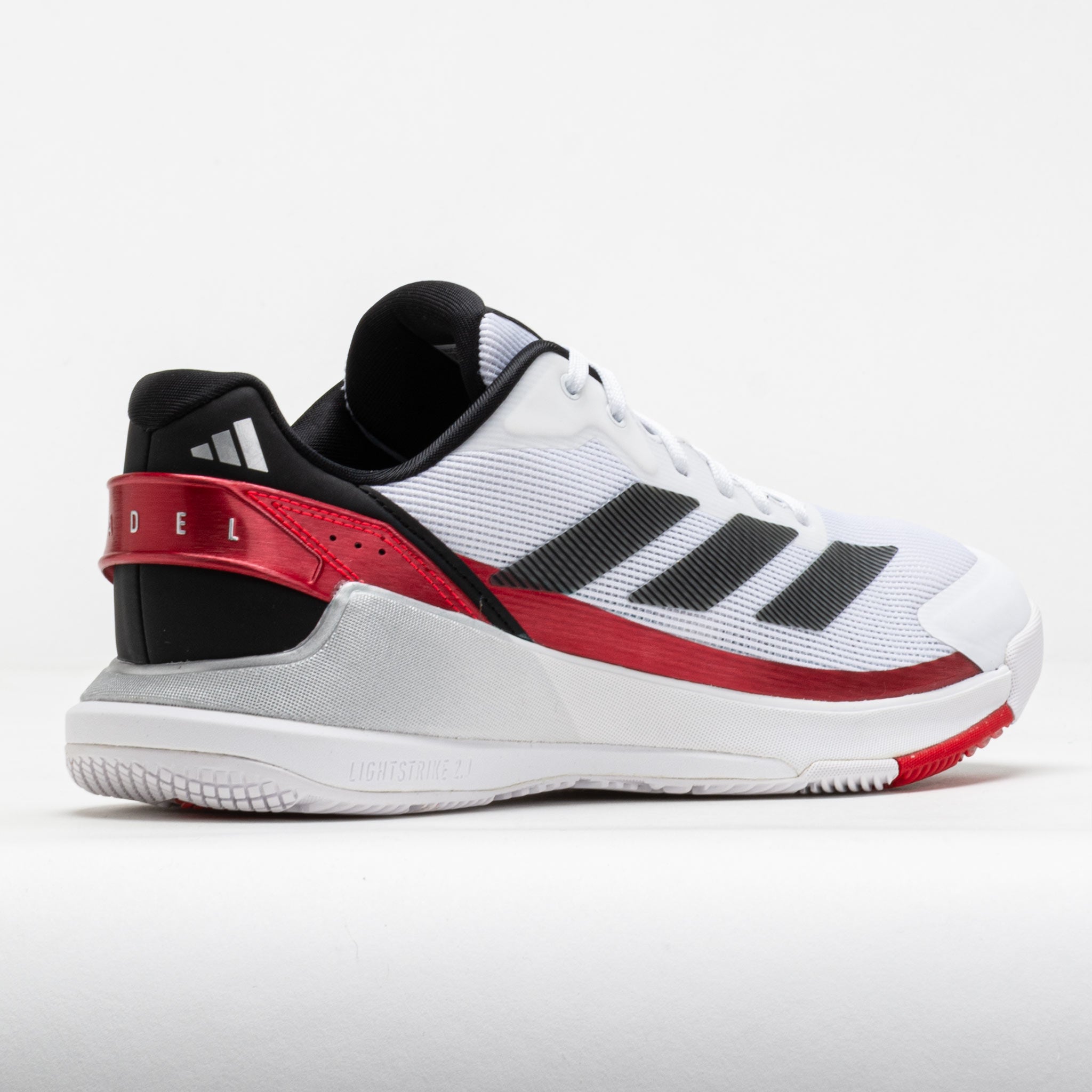 adidas CrazyQuick LS Men's White/Core Black/Lucid Red