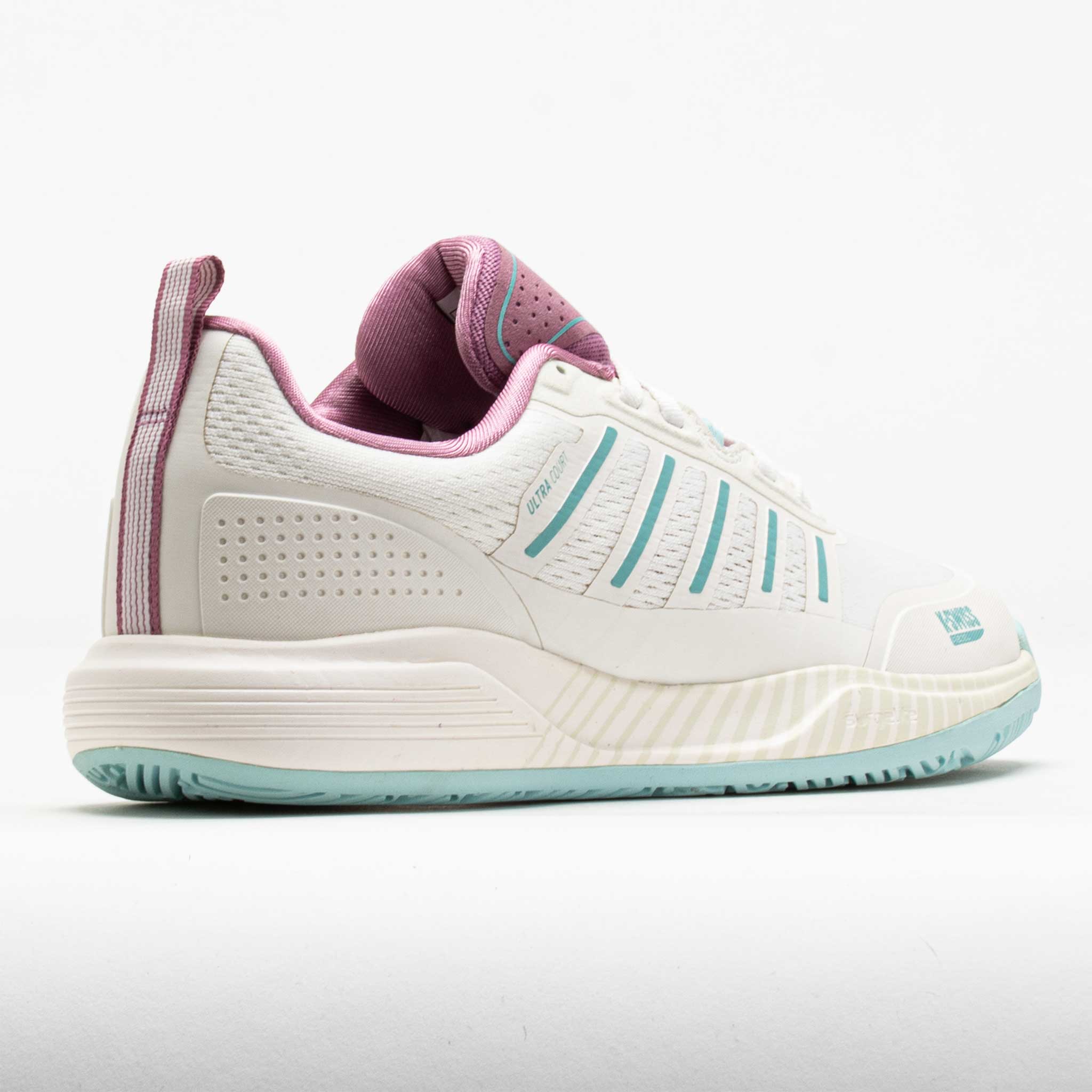 K-Swiss Ultra Court Padel White/Lilas/Pastel Turquoise – Holabird