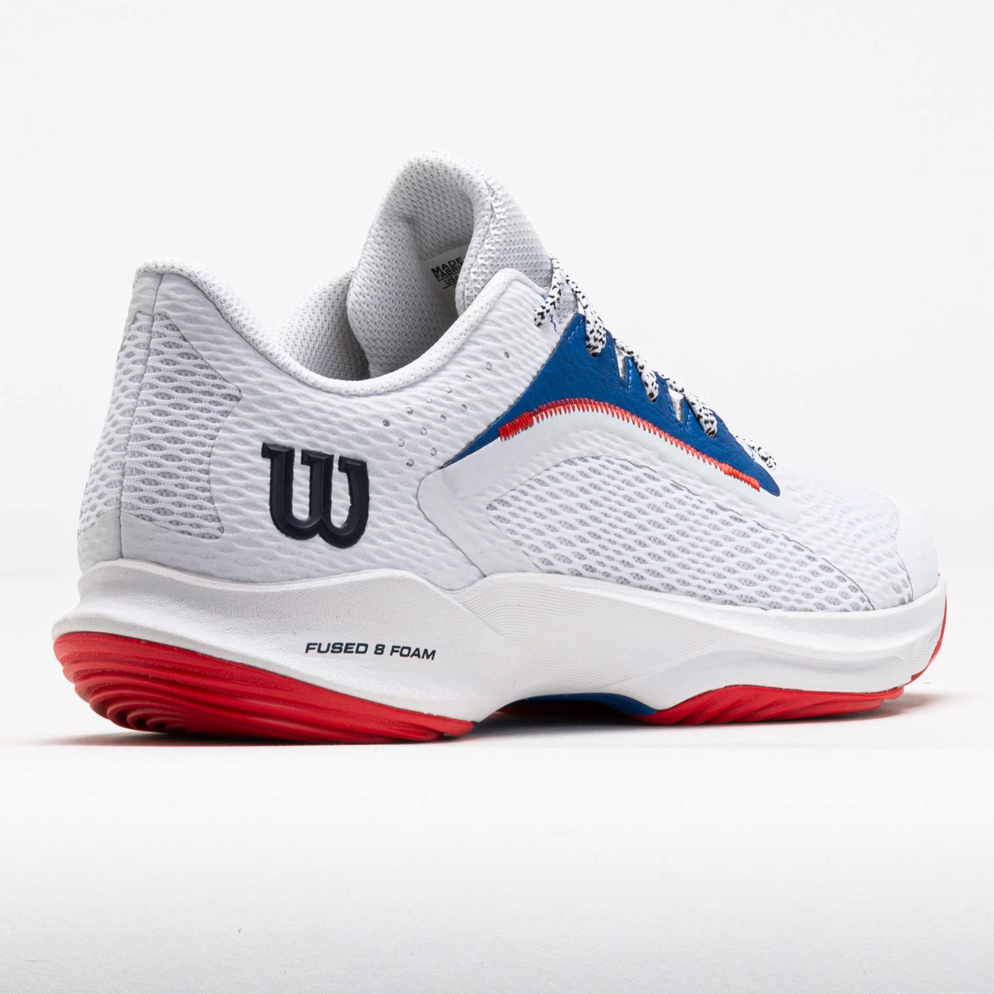 Wilson Hurakn 2.0 Men's White/Deja Vu Blue/Wilson Red