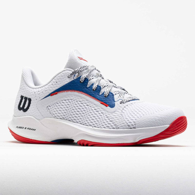 Wilson Hurakn 2.0 Women's White/Deja Vu Blue/Wilson Red