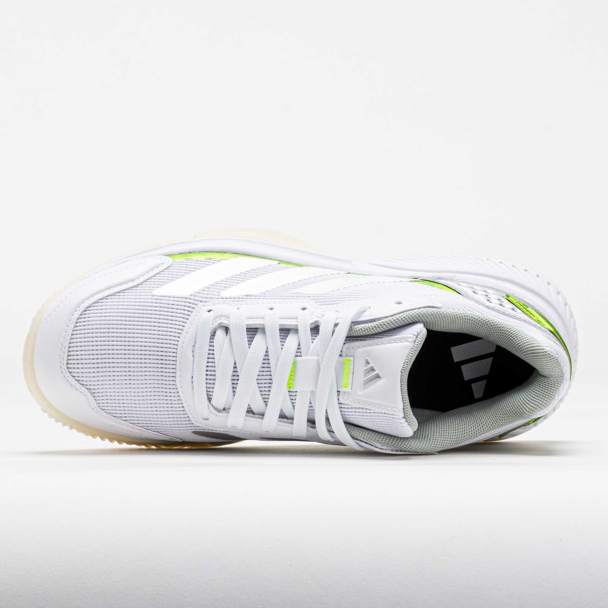 adidas CourtQuick Women's White/Silver Metallic/Lucid Lemon