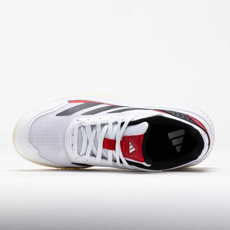 adidas CourtQuick Men's White/Black/Lucid Red