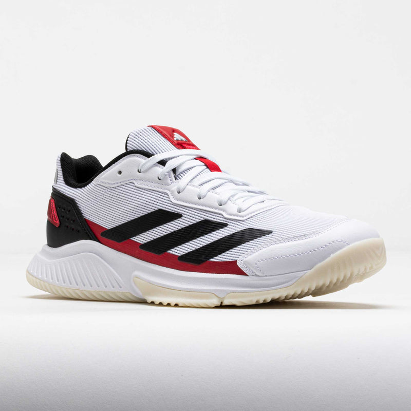 adidas CourtQuick Men's White/Black/Lucid Red