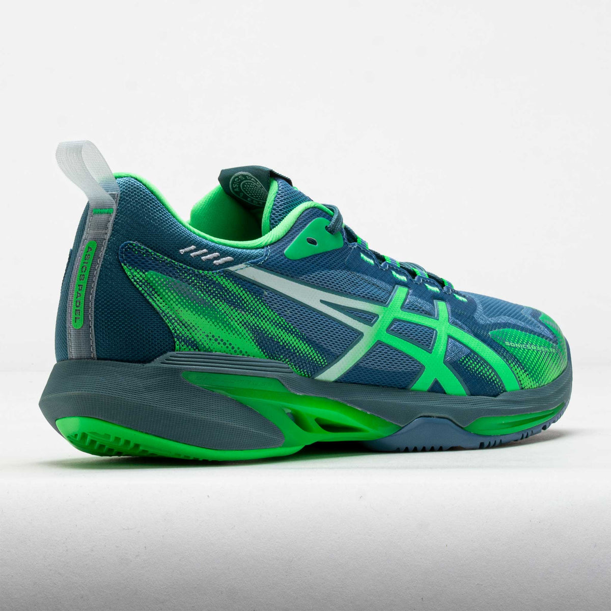 ASICS Men\'s Navy and Neon Green Shoes Gel NYC  main image 3