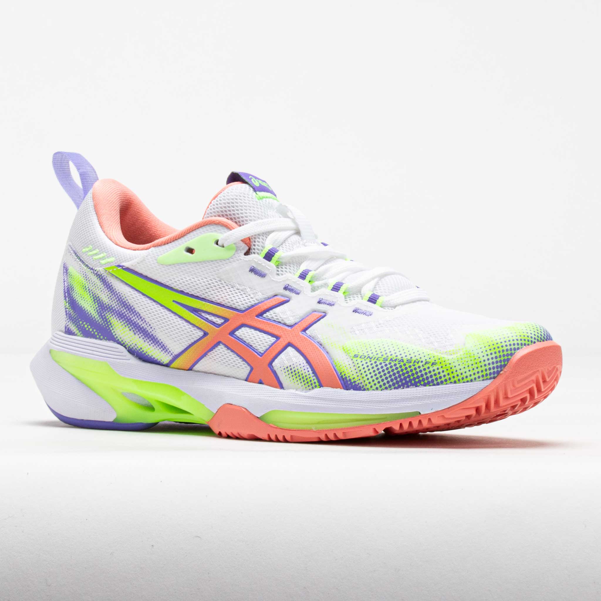 ASICS Sonicsmash FF Women's White/Guava – Holabird Sports