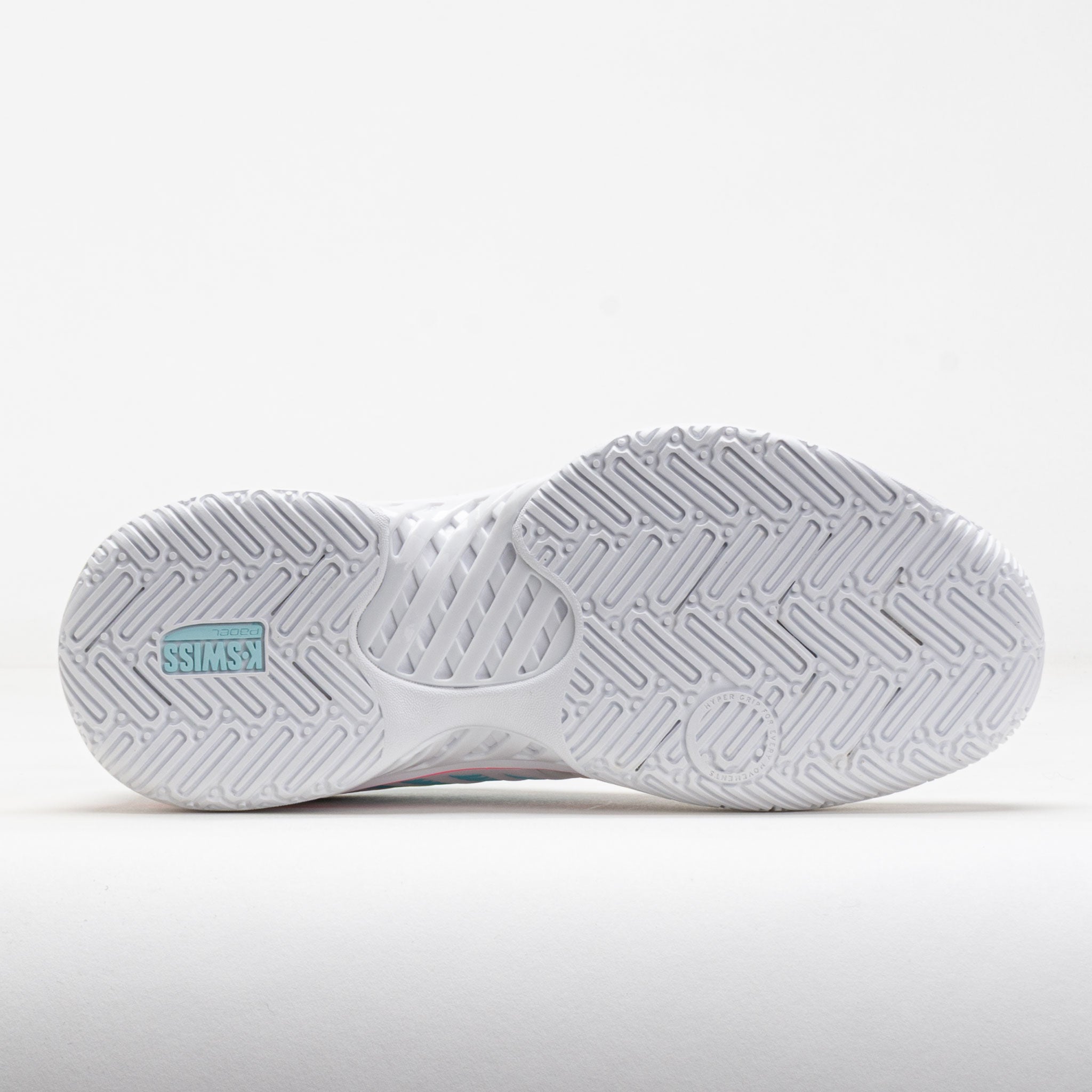 K-Swiss Express Light 3 Padel Women's White/SoftNeonBlue/NeonBubbleGum
