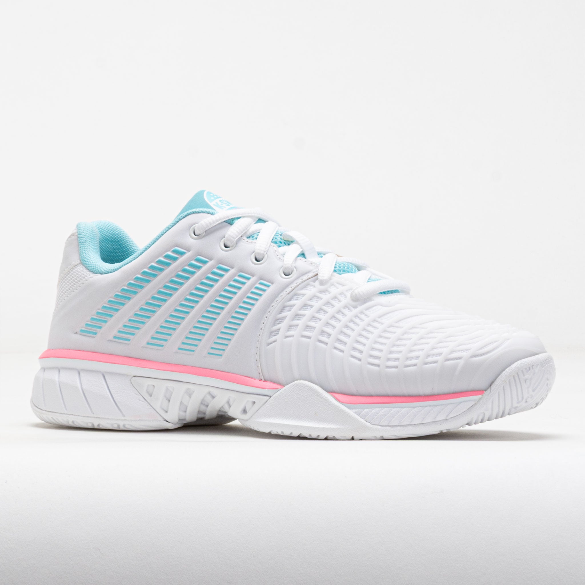 K-Swiss Express Light 3 Padel Women's White/SoftNeonBlue/NeonBubbleGum